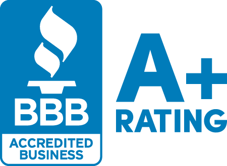 A+ rated Moving Company with BBB accredited business logo.